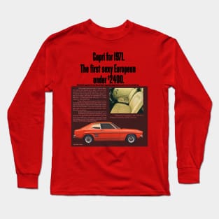 FORD CAPRI - US advert Long Sleeve T-Shirt